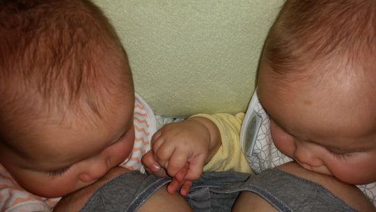 My experience with breastfeeding twins
