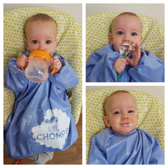 Little Chomps Messy Meal time Smock Review