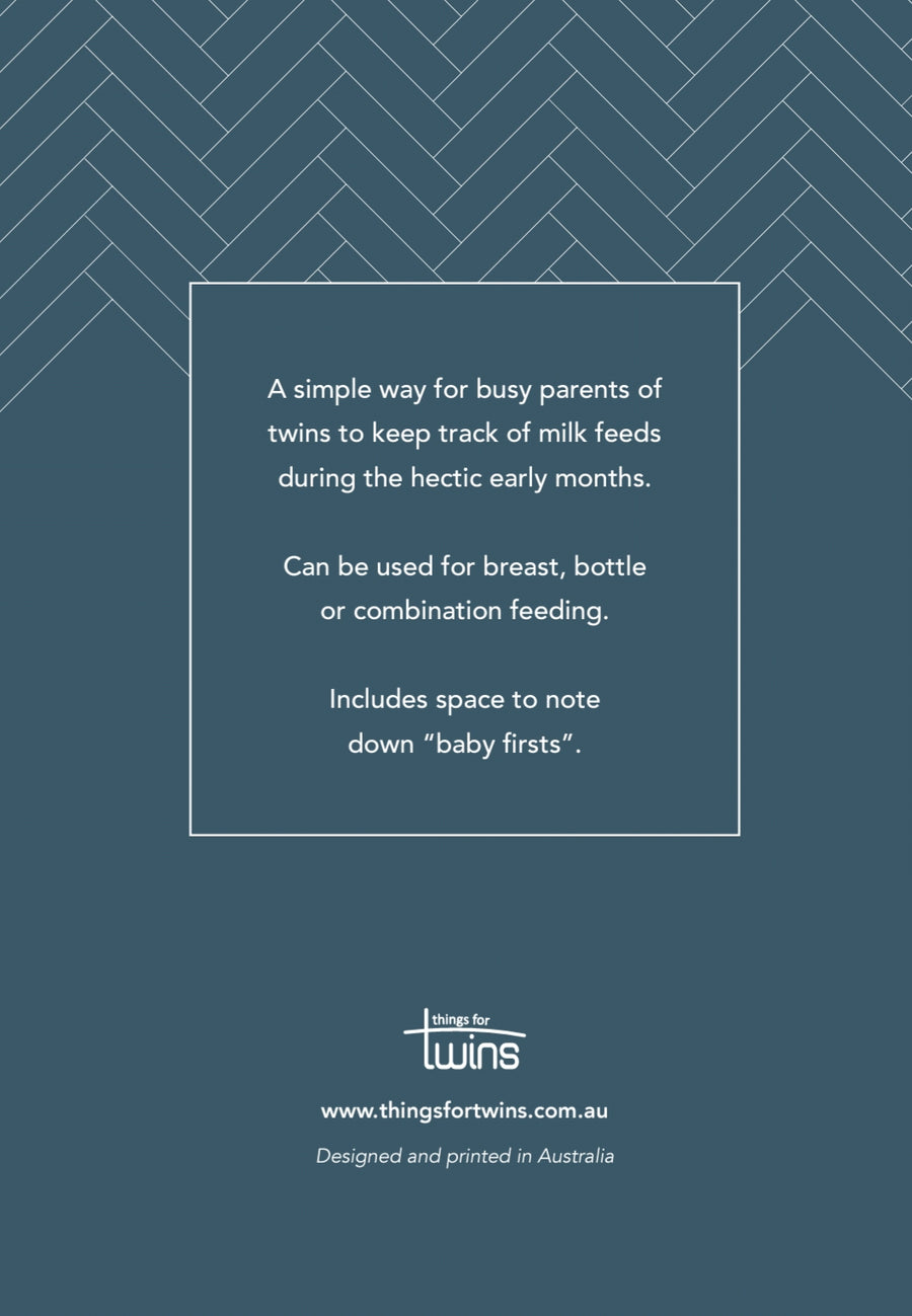 Twin Feeding Diary