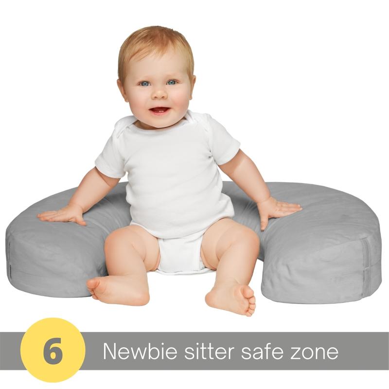 twingo nurse and lounge pillow safe for sitting babies